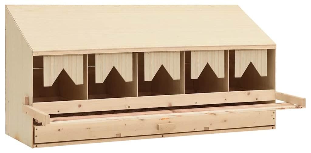 vidaXL 5dílné hnízdo 117x33x54 cm borovicový masiv Obrázek produktu 