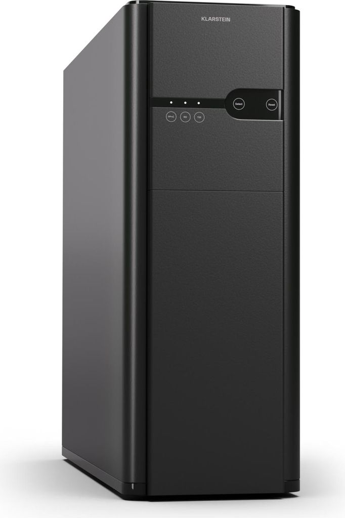 Klarstein Osmose-Wasserfilter-System für Umkehrosmose, 600GPD Untertisch Wasserfilter-System für Trinkwasser, 5-Stufen-Filtration, 3 Filter, Erre...