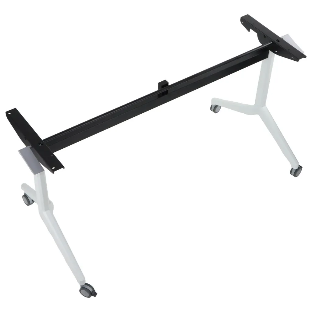 Support de table pliable ZF-10 blanc : gagnez de la place au bureau