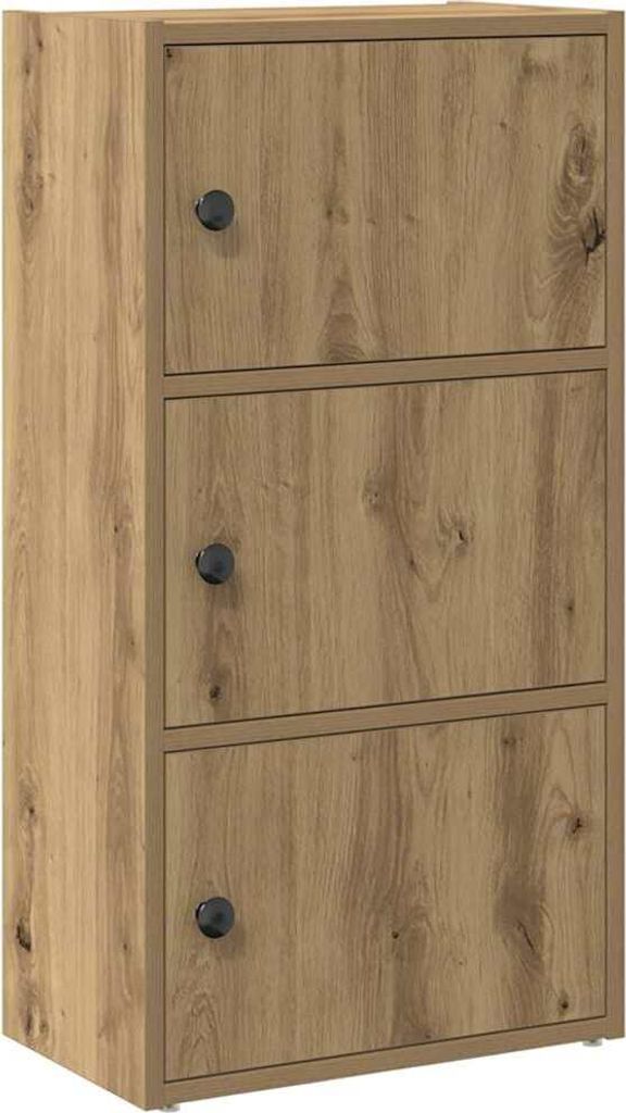 "2026 MODERNE" Bücherregal - Standregal - Wohnzimmerschrank - Artisan-Eiche 40x24x77 cm Holzwerkstoff - Lagerregal Bücherregale CC9461301
