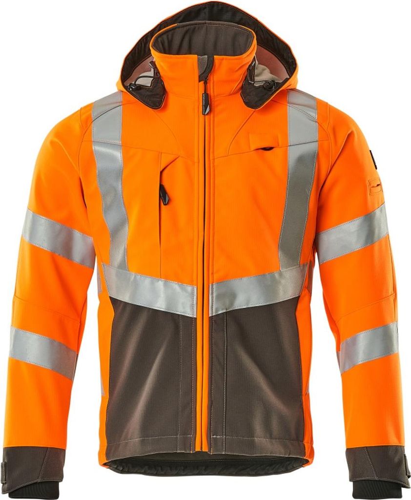 Mascot SAFE SUPREME Soft Shell Jacke Blackpool 15502-246-1418 Gr. 4XL orange/dunkelanthrazit