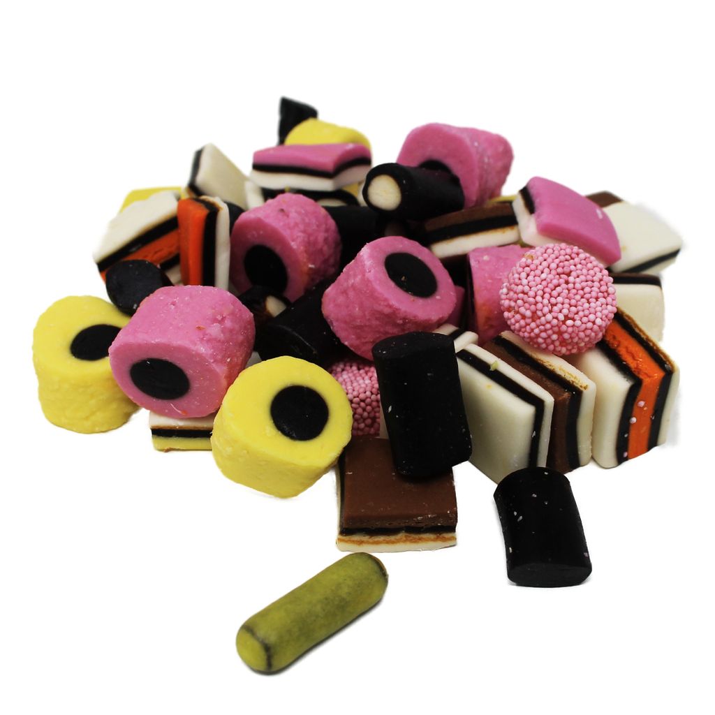 Lakritz Konfekt Fruchtvariante in Kombination mit Lakritz 175g