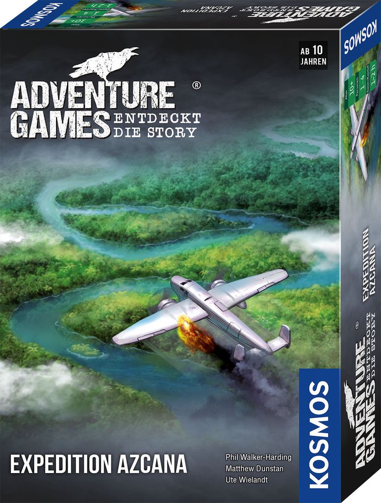 KOSMOS Adventure Abenteuer Games Expedition Azcana Gesellschaftsspiel