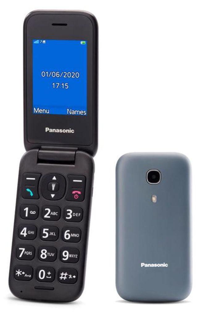 Panasonic KX-TU400 Seniorentelefon Grau Frei Produktbild 