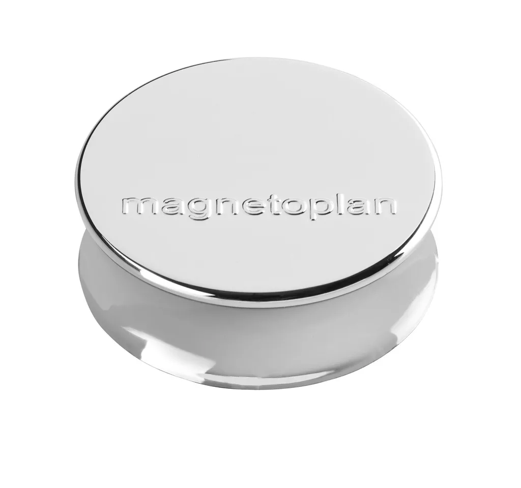 Magnetoplan Ergo Large 1665032 Argento: Ordine ed Eleganza in 34mm