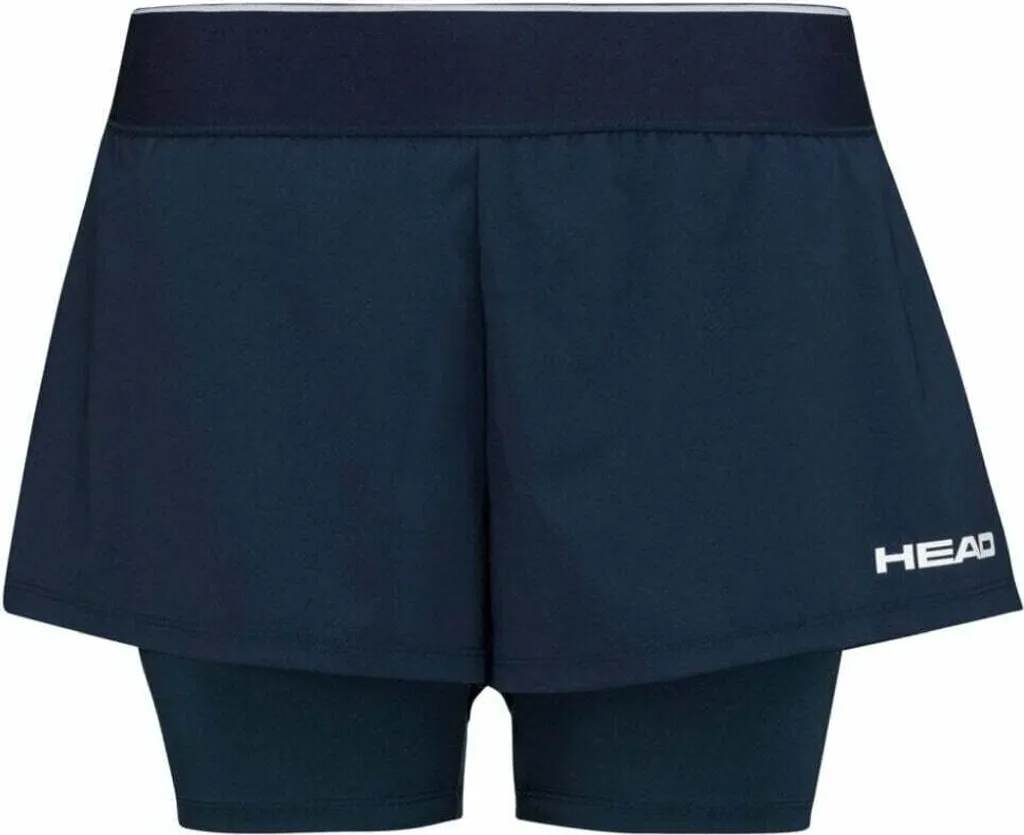 Short de sport pour femme Head Dynamic Bleu foncé XS idéal pour Tennis