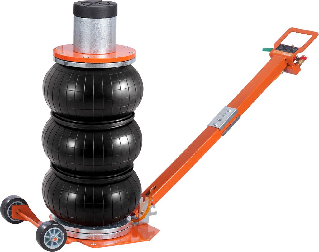VEVOR Pneumatischer Wagenheber 3 Tonnen, mit Nabe und verstellbarem Griff, Wagenheber mit dicker Gummiauflage, geeignet für Autos, SUVs, Pickups