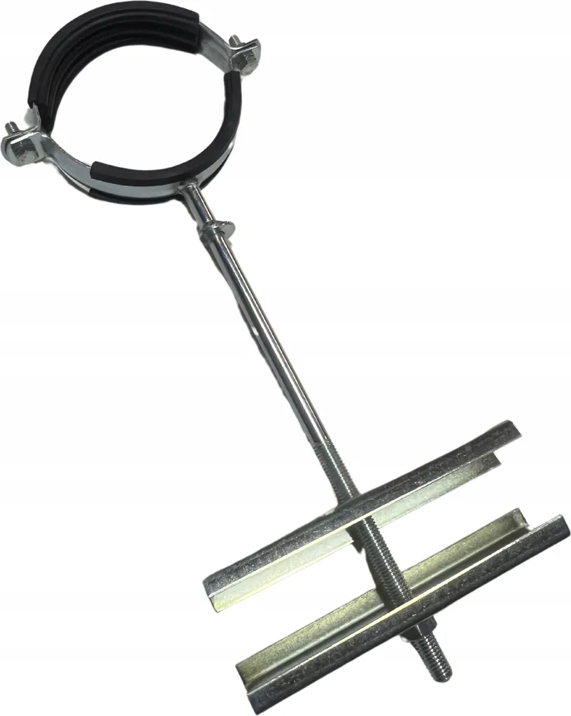 Support paratonnerre pour mât de 2 pouces en acier galvanisé robuste