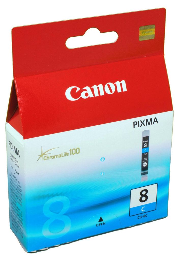 Canon CLI-8C Tinte Cyan, Cyan, 1 Stück(e), 790 Seiten Produktbild 