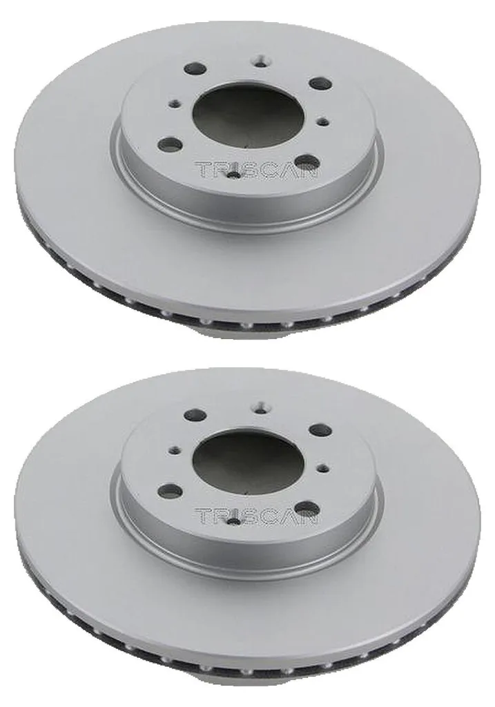 2 Disques de frein ventilés Triscan Ø252mm pour Suzuki Swift - Lot de 2