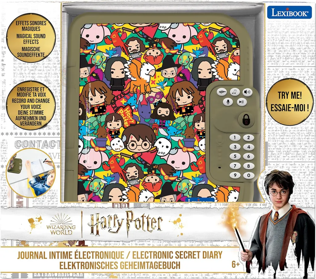 Journal Intime Harry Potter avec Code Secret et Compartiment Caché - 6
