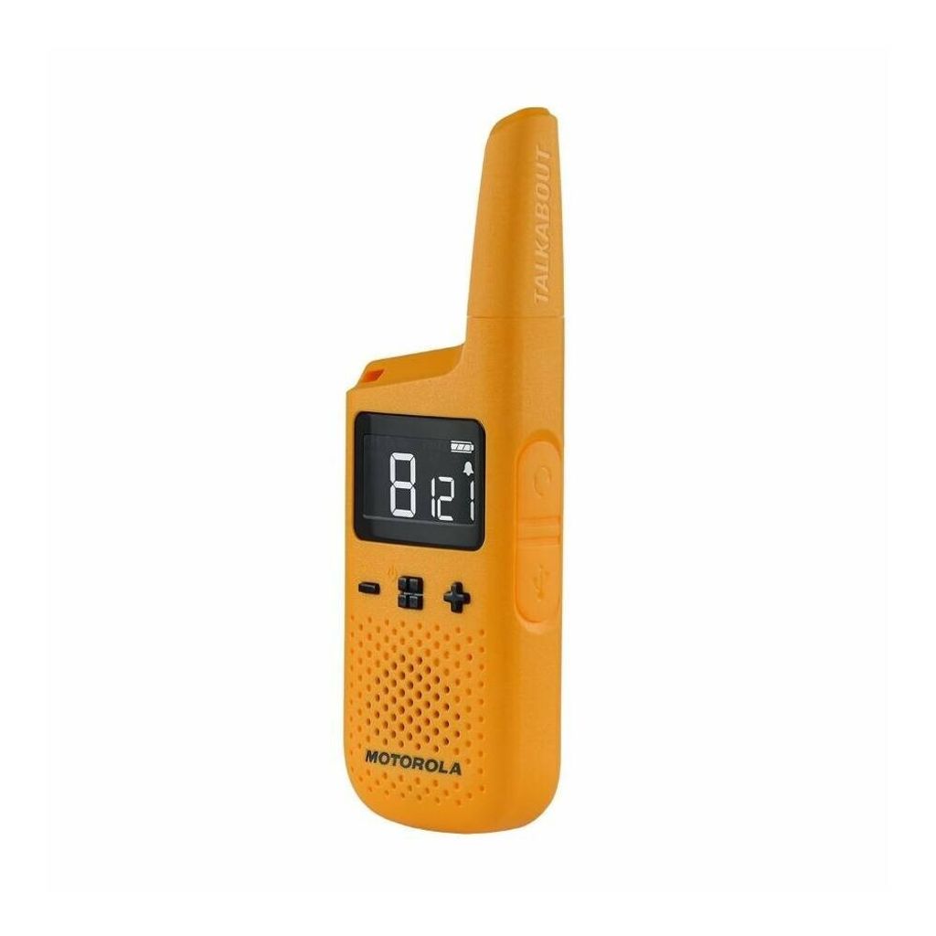 Motorola T72 Walkie-Talkie 16 Kanäle, gelb Produktbild 