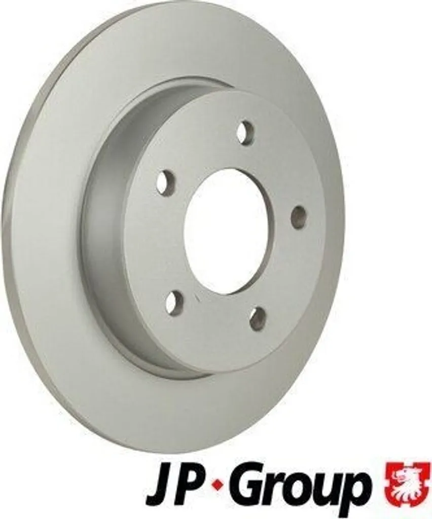 2x Disque de frein JP GROUP 3863200400 arrière pour Mazda 3 BK BL 265mm