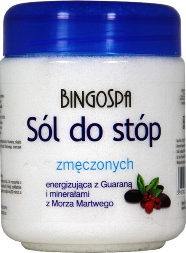 BingoSpa Sól do stóp zmęczonych, 550 g Zdjęcie produktu 