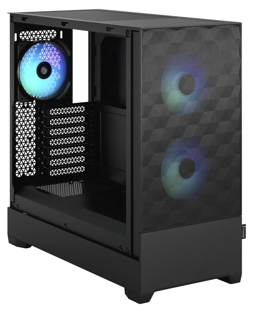 Fractal Design Pop Air Black - Boîtier PC Moyen Tour Noir Performant