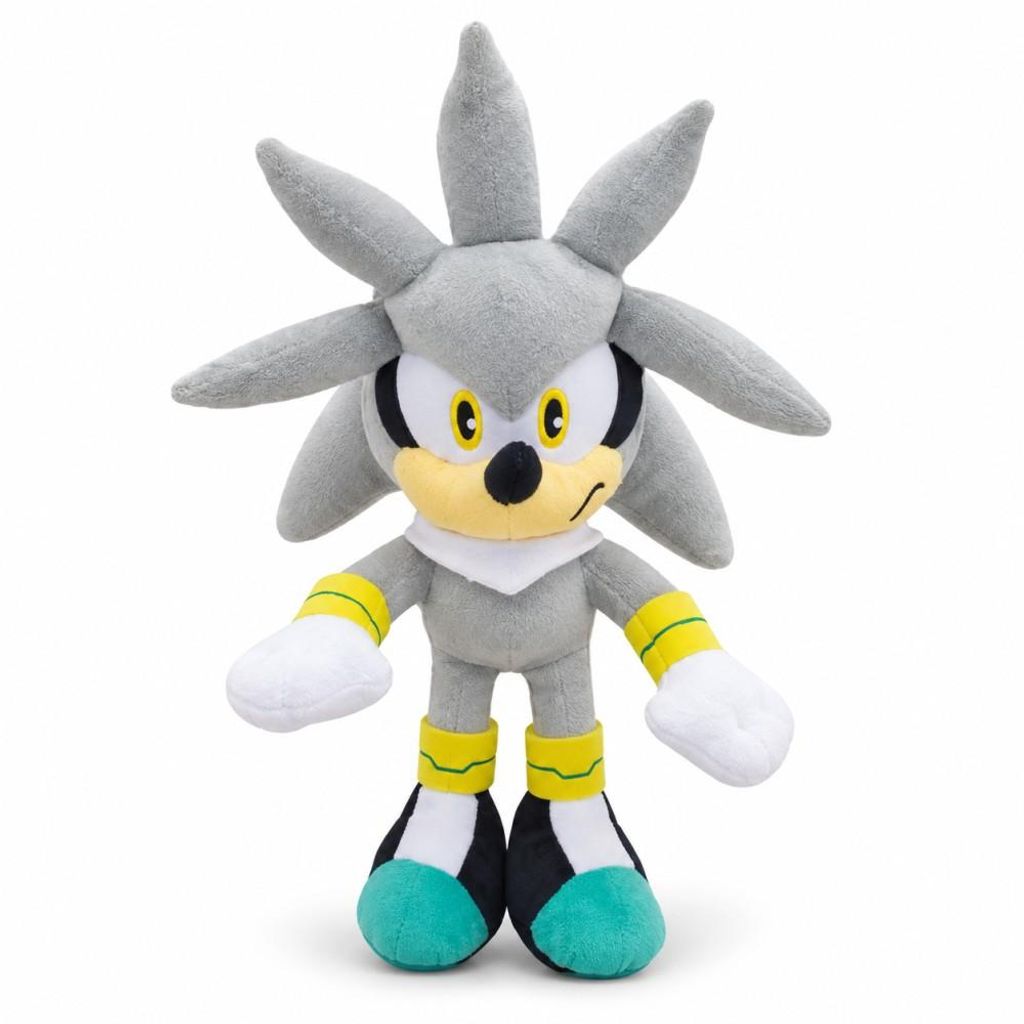 Wiztex Kuscheltier Silver Sonic Plüschfigur - 28 cm Produktbild 