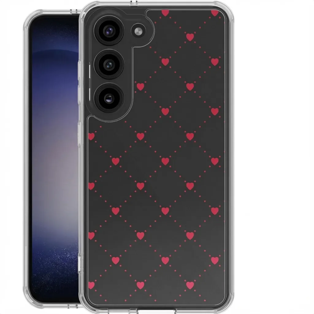 Cover Samsung S23 iMoshion Crush Check - Design a Scacchi Glamour