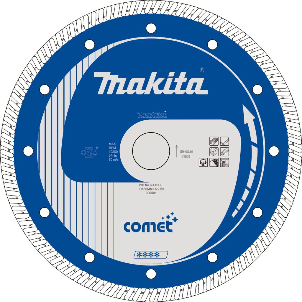 Makita Diamantsch. 180x22,23 COMET Diamantsch. 180x22,23 COMET