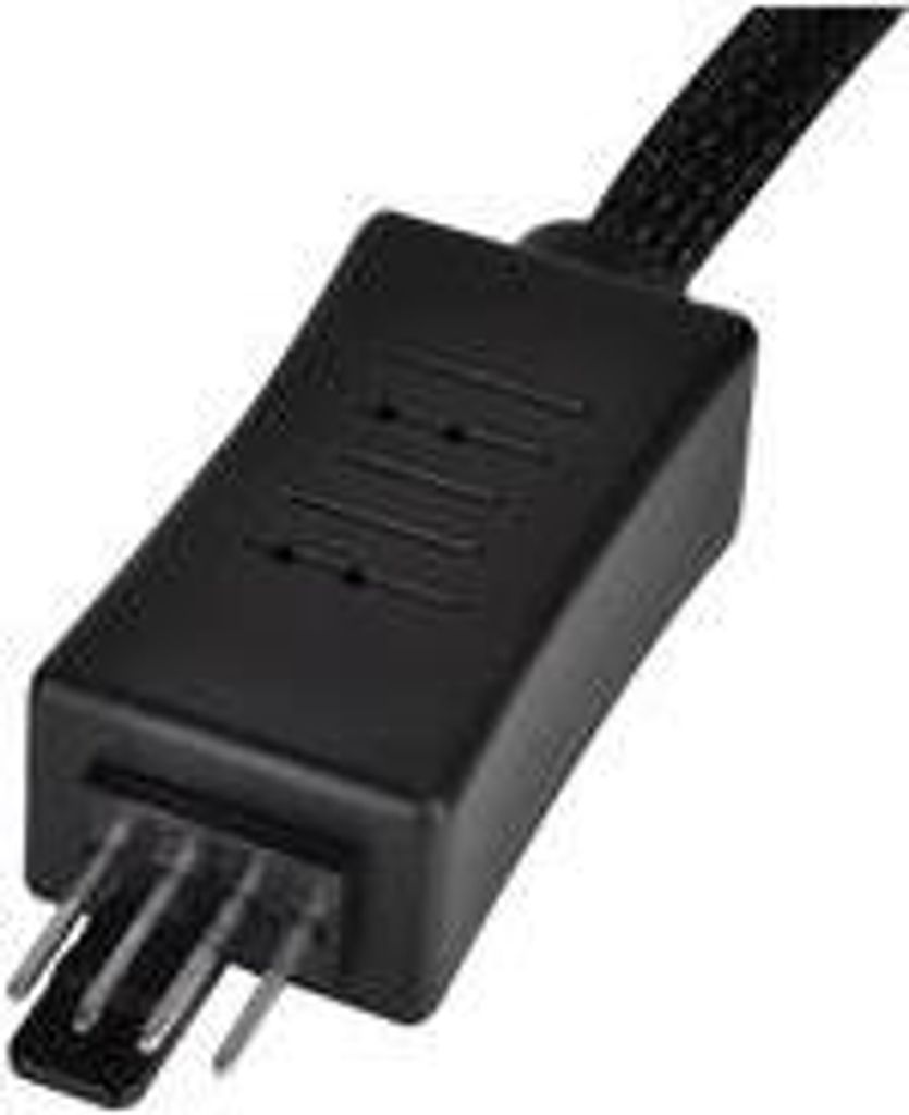 Silverstone CPF05, 0,1 m, 4-polig, 4-pin PWM, Männlich, Männlich, Gerade