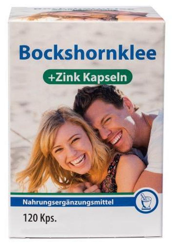 Bockshornklee+Zink Kapseln 120 St