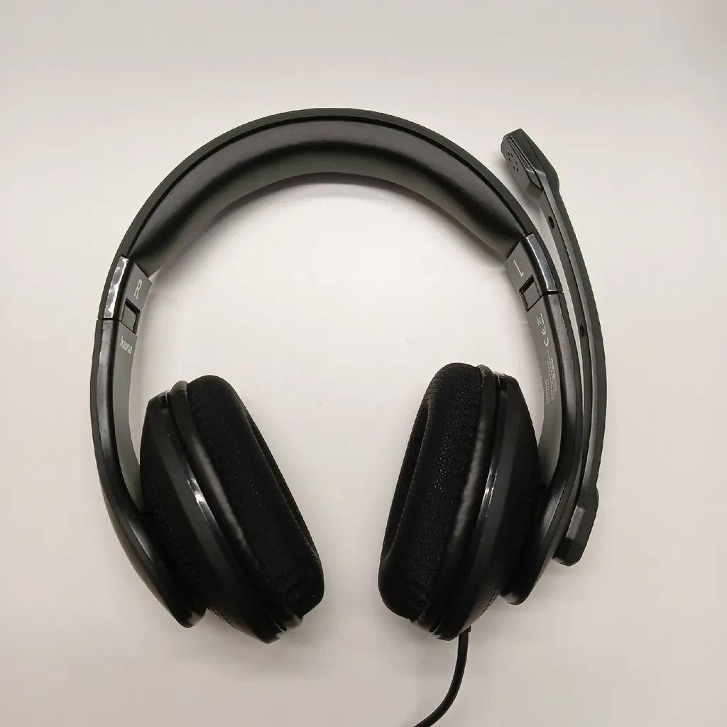 Casque idéal pour télétravail et visioconférence Hama HS-USB300 V2 USB noir - 10