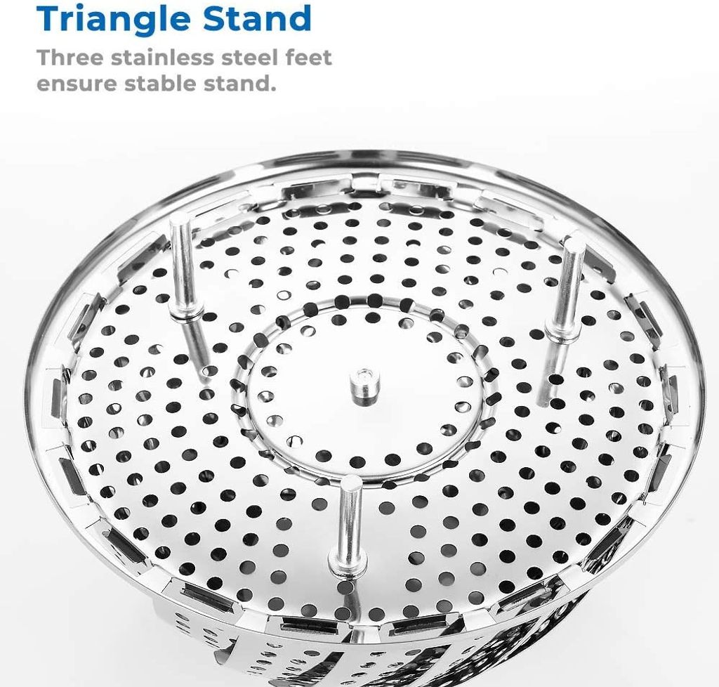 Edelstahl Dampfgarer Einstellbar Dnsteinsatz (16cm-25cm)