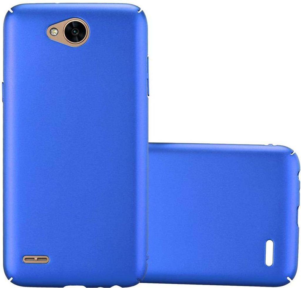 Cadorabo Hülle für LG X POWER 2 Schutzhülle in Blau Hard Produktbild 