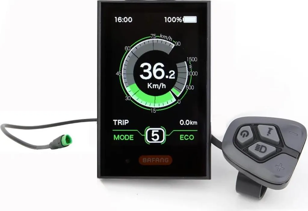 Console LCD DPC18 pour vélo électrique avec prise CAN à 5 broches - 2
