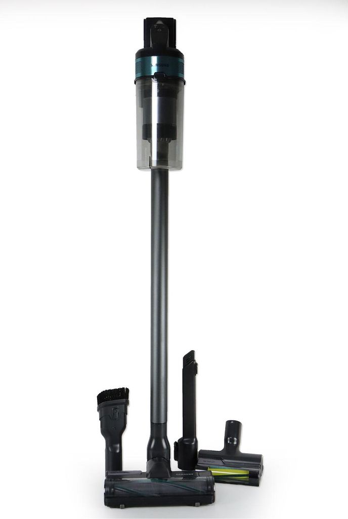 Samsung Jet 75E PetPRO Akku-Staubsauger, 200 W, Inkl. Tierhaarbürste Pet Tool und weiterem Zubehör, Mint, VS20B75BGR1/WD