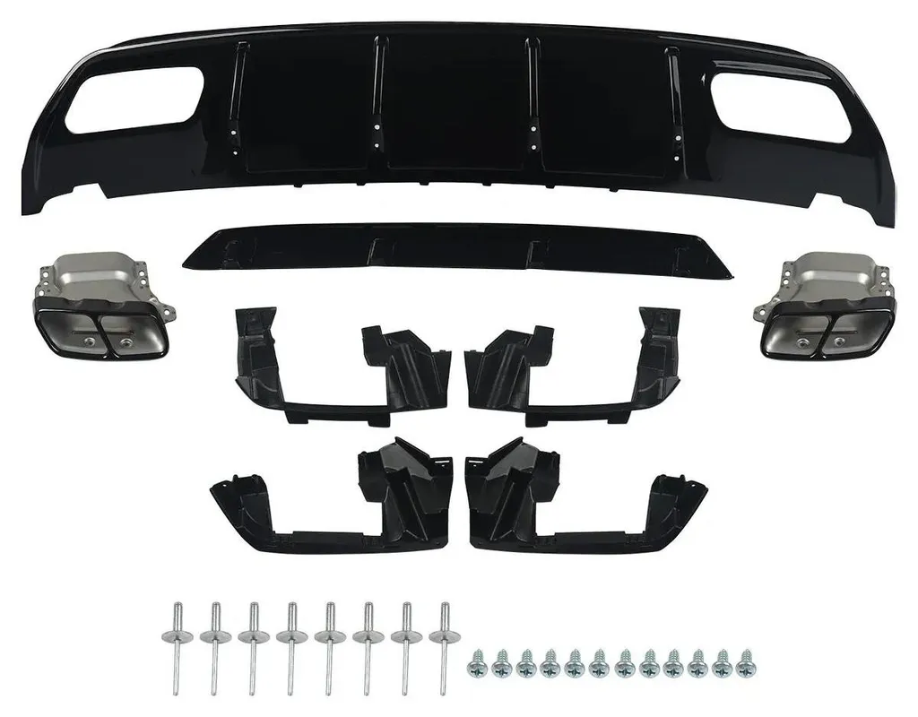 Améliorez votre Pare-chocs Arrière Standard avec le Diffuseur AMG
