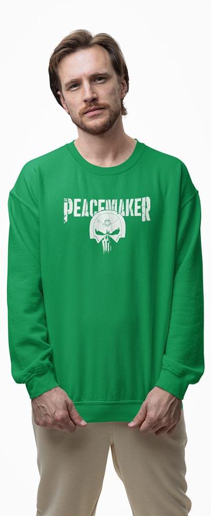 D&B Design Uni Pullover SWMO00020 Peacemaker Grün-Größe 2XL
