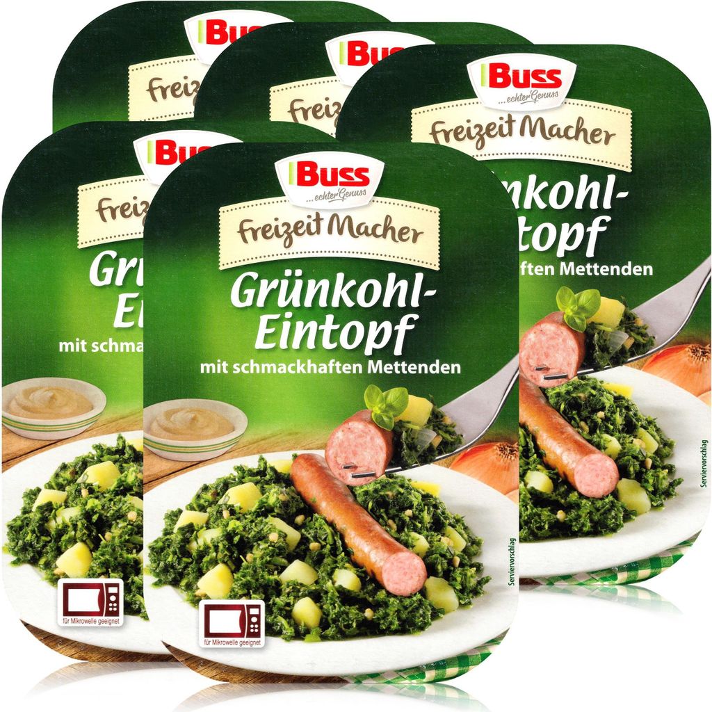 Buss Freizeitmacher Grünkohl-Eintopf mit Mettenden Produktbild 