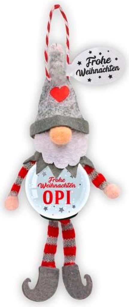 Personalisierte Schneekugeln als Dekoration für Weihnachten, Weihnachtsbaumschmuck, Geschenk- Schneekugel Opi