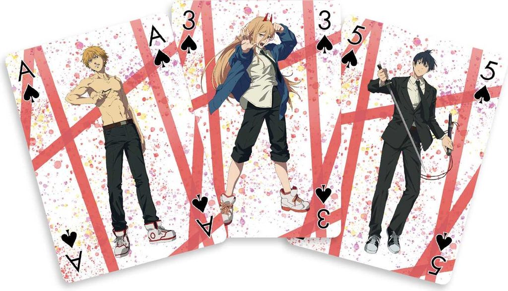 Karty do gry Chainsaw Man - Oficjalny produkt Crunchyroll, Image du produit 