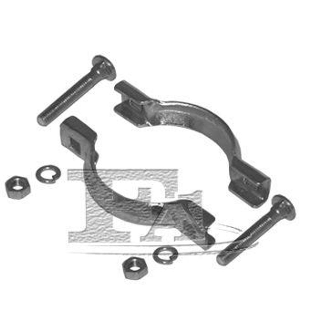FA1 Klemmstücksatz Abgasanlage 931-947 für CITROËN 2CV Limousine 47mm