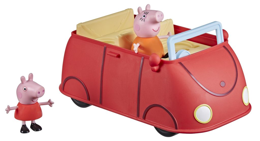 Peppa Pig Peppa’s Adventures Family Red Car Produktbild 