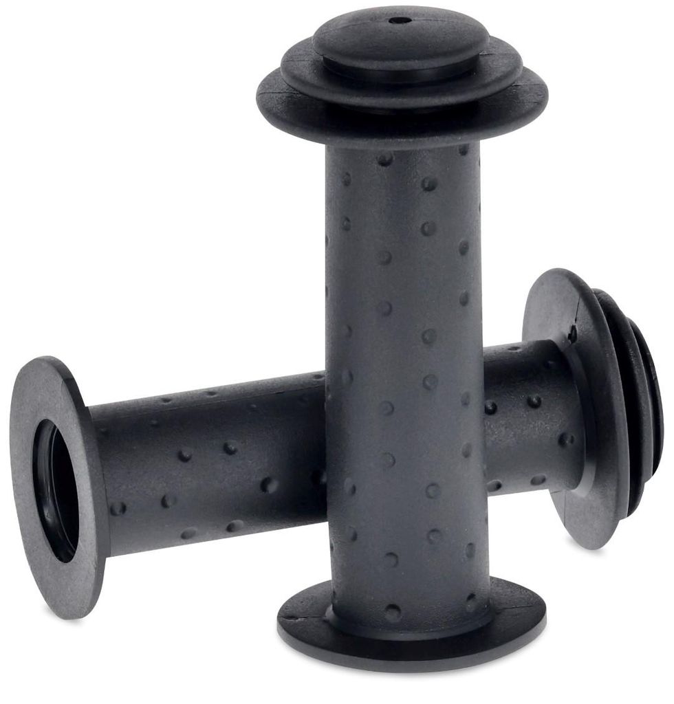 Fahrradgriff lenkergriff Kinder fahrrad griff gummi grip griffgummis 2 Stk 12 14 16 Zoll schwarz