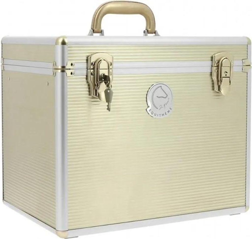 Equitheme Je T ́aime Putzbox Golden Golden One Size