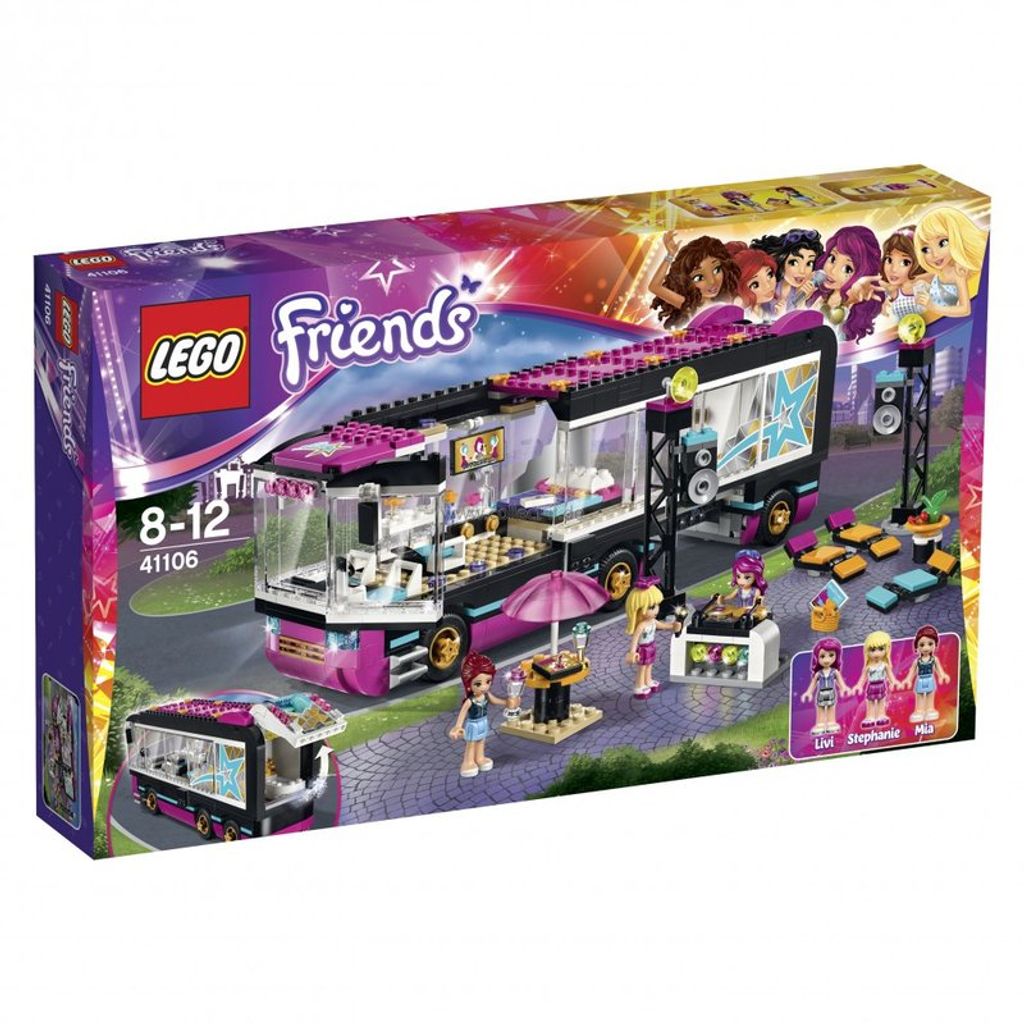Lego 41106 Friends Popstar - Tourbus Produktbild 