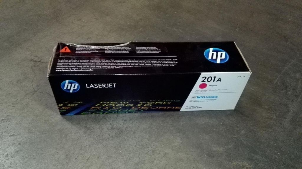 HP 201A Toner magenta (CF403A) Produktbild 