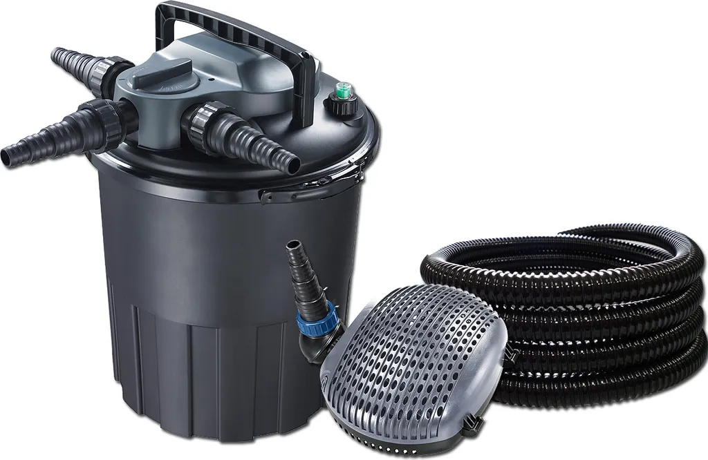 Filtre sous Pression pour Bassin Kit Complet avec UV-C et Pompe XOE