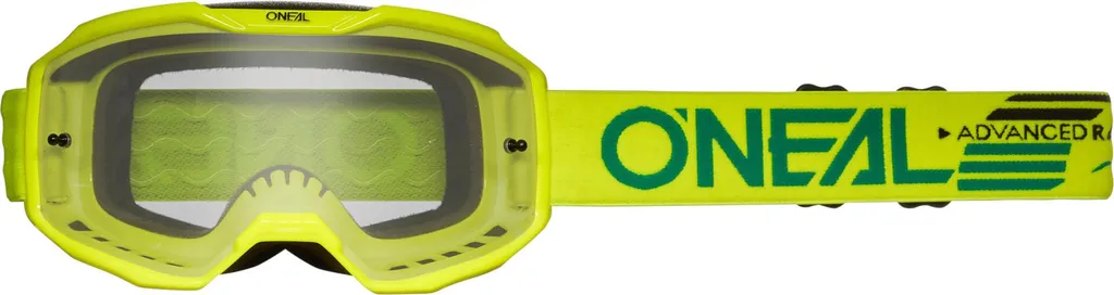 Lunettes de soleil O'Neal B-10 SOLID V.24 jaune pour motocross et VTT