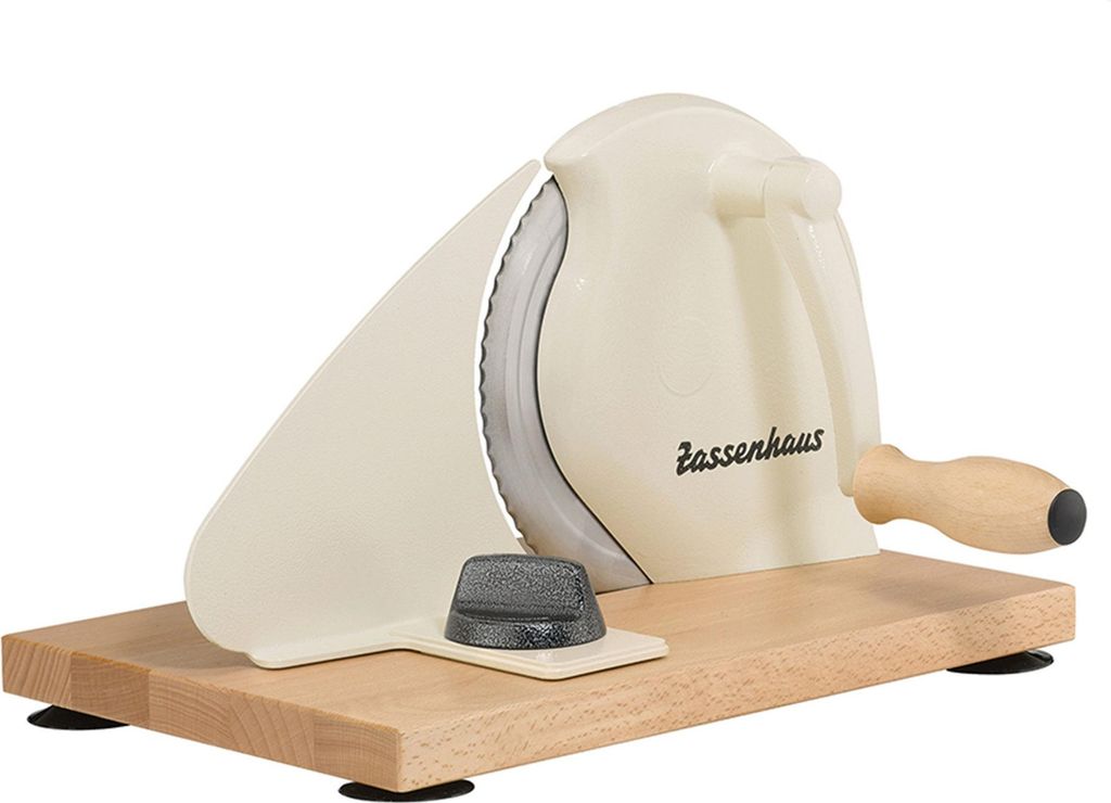 Zassenhaus KP0000072082 Classic Brotschneidemaschine Beige