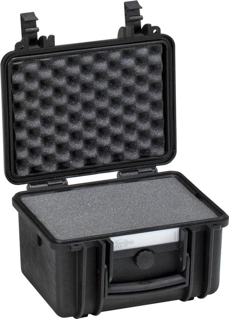 Explorer Cases 2717HL.B Transportkoffer mit Schaumstoff schwarz 276x200x170 mm