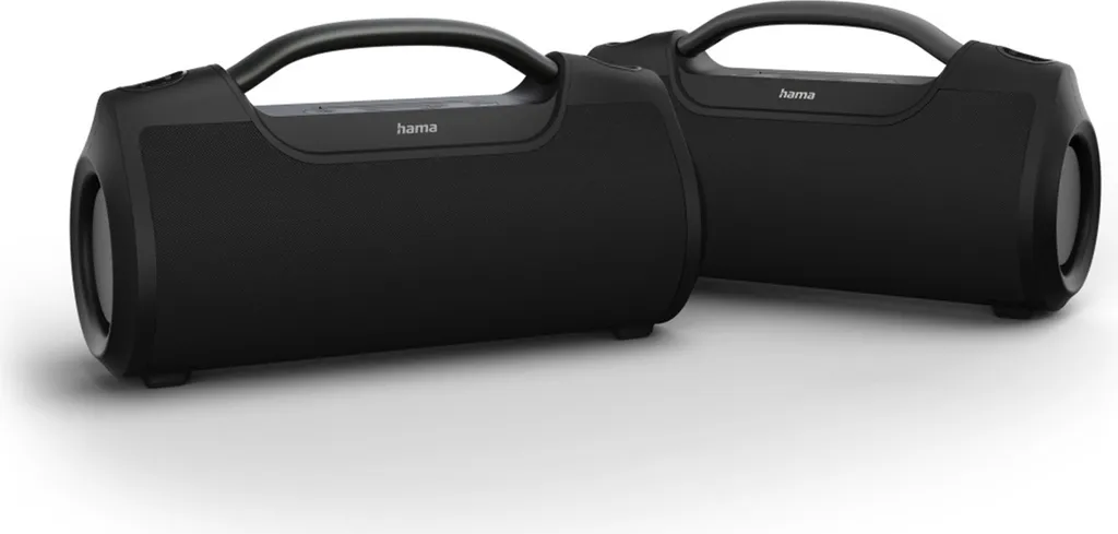 Enceinte Portable Bluetooth Hama SoundBarrel - Son Stéréo Robuste et Noir - 6