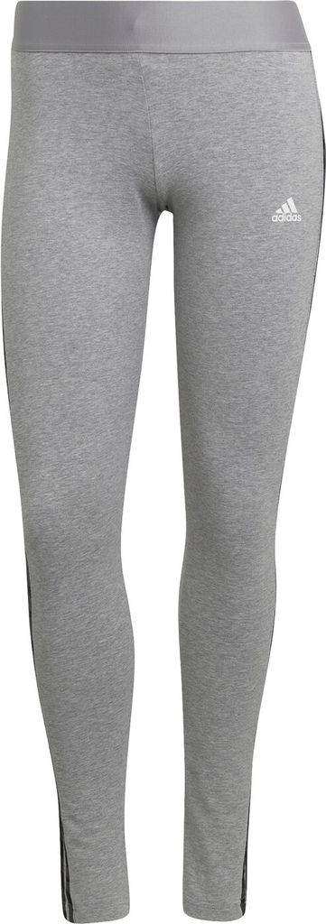 adidas Loungewear Essentials 3-Streifen Leggings Damen mgreyh M