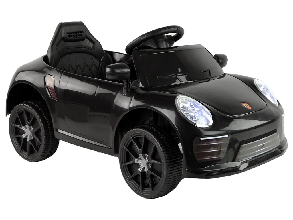 Voiture de recharge WMT-666 Noir - Porteur Puissant avec Pneus Anti-Choc