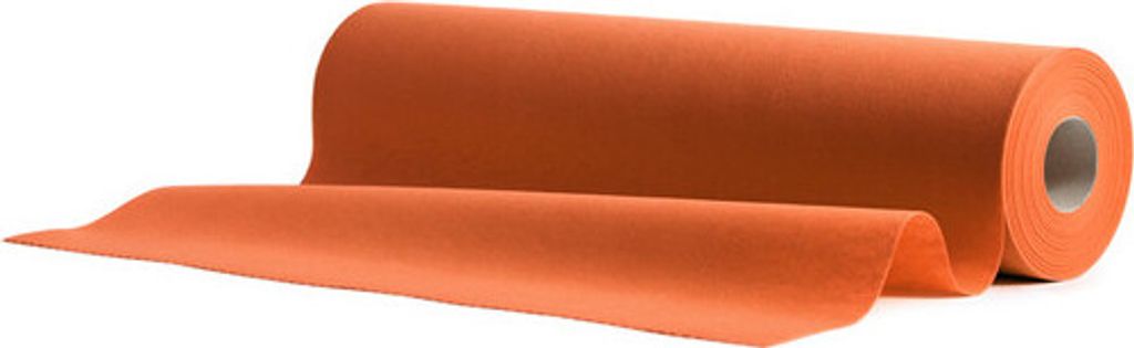 20 Tischläufer 40cm x 120cm orange Vlies CHIC Airlaid perforiert