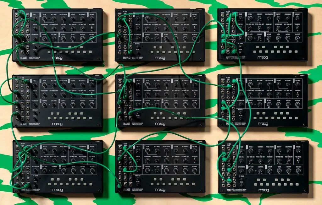 Synthétiseur MOOG Mavis - Synthé Analogique Monophonique semi-modulaire - 2