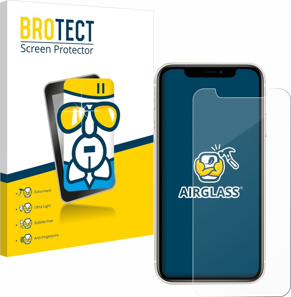 BROTECT Schutzglas für Apple iPhone 11 Schutzfolie Panzer Produktbild 